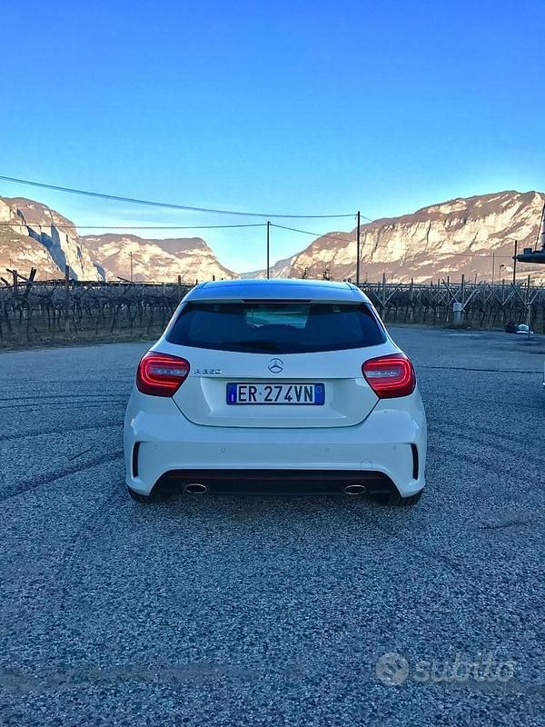 Usata Mercedes A250 211 CV (155 kW) 2013 Bianco Berlina
