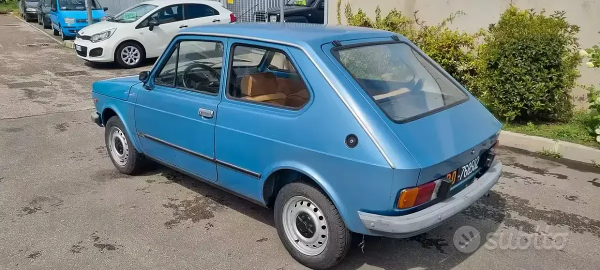 Usata Fiat 127 45 CV (33 kW) 1970 Bluazzurro Berlina