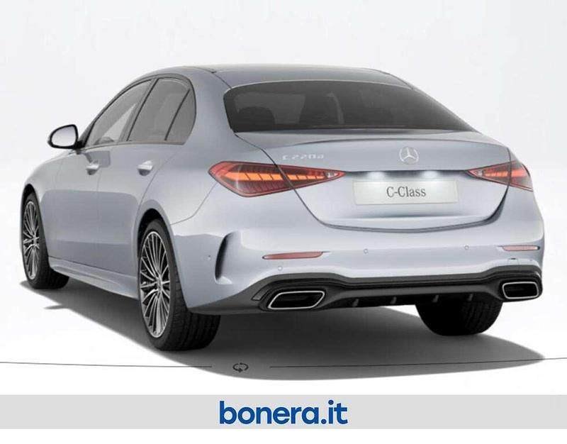 Nuova Mercedes C220 Advanced 197 CV (144 kW) 2025 Argento Berlina