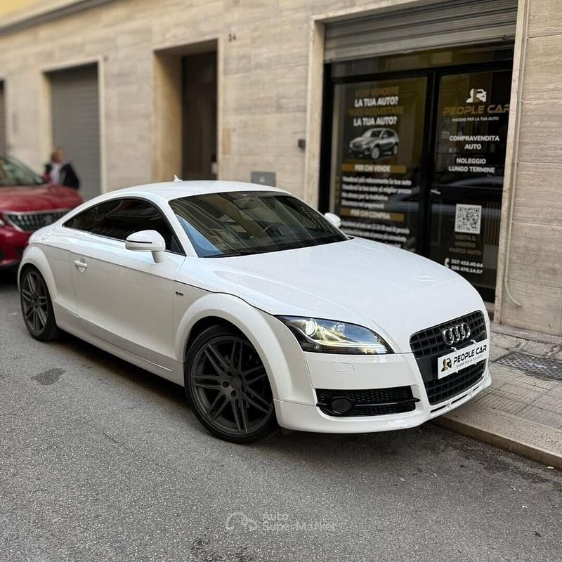Usata Audi TT S-Line 200 CV (147 kW) 2010 Bianco Coupé