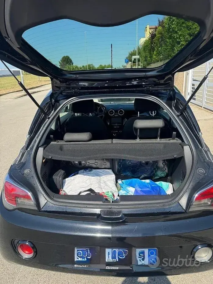 Usata Opel Adam 87 CV (63 kW) 2019 Nero Utilitaria