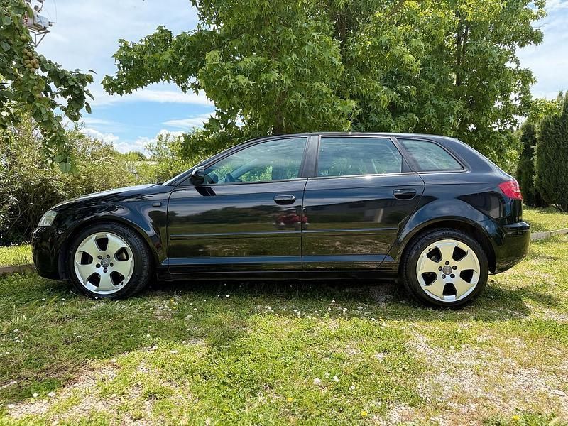 Usata Audi A3 Ambiente 140 CV (102 kW) 2007 Nero Utilitaria
