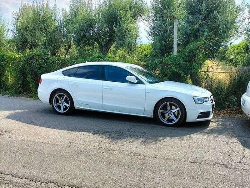 Usata Audi A5 Sportback S-Line 190 CV (139 kW) 2016 Bianco Utilitaria