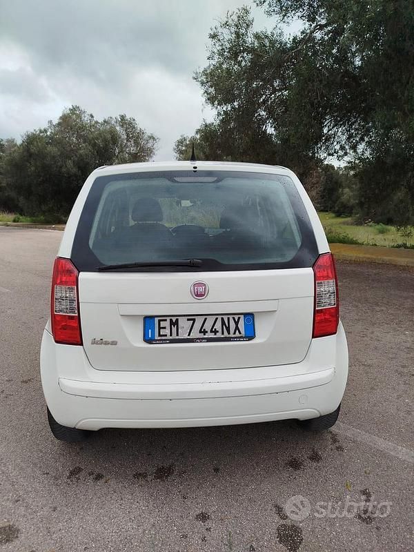 Usata Fiat Idea 2012 Bianco Monovolume