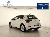 Usata VW Polo Style 90 CV (66 kW) 2023 Bianco Utilitaria
