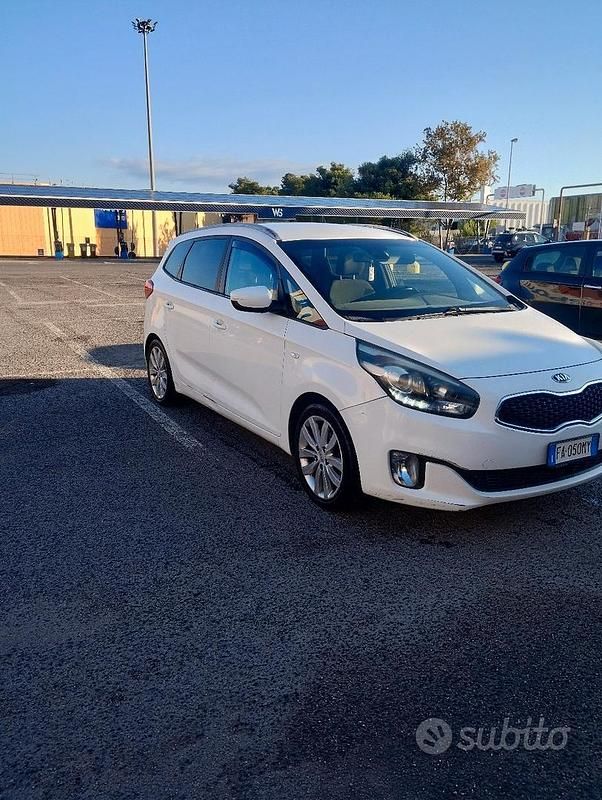 Usata Kia Carens 115 CV (84 kW) 2015 Bianco Monovolume