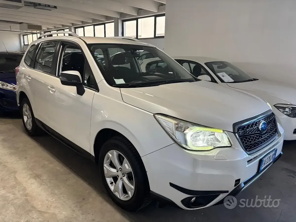 Usata Subaru Forester Comfort 147 CV (108 kW) 2014 Bianco SUV