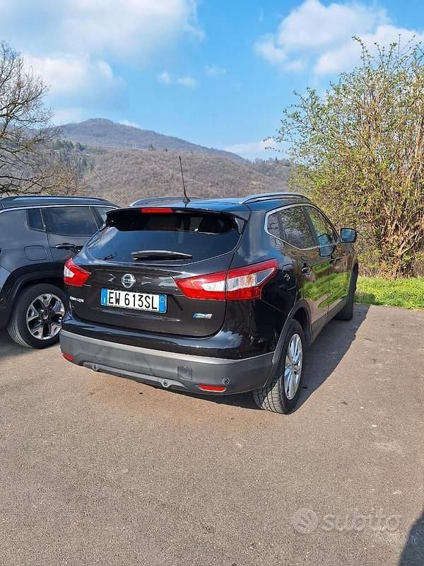 Usata Nissan Qashqai Tekna 110 CV (80 kW) 2014 Nero SUV