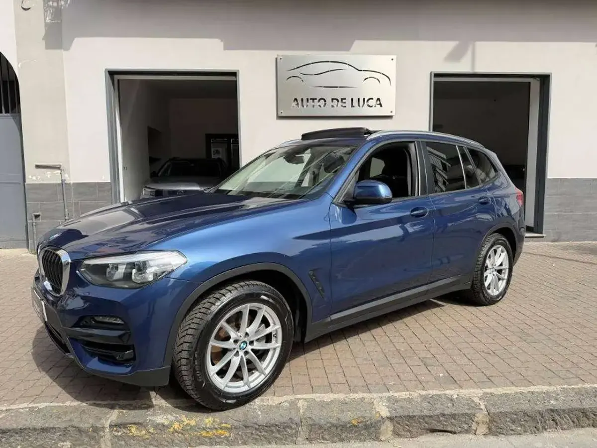 Usata BMW X3 150 CV (110 kW) 2022 Blu/azzurro SUV