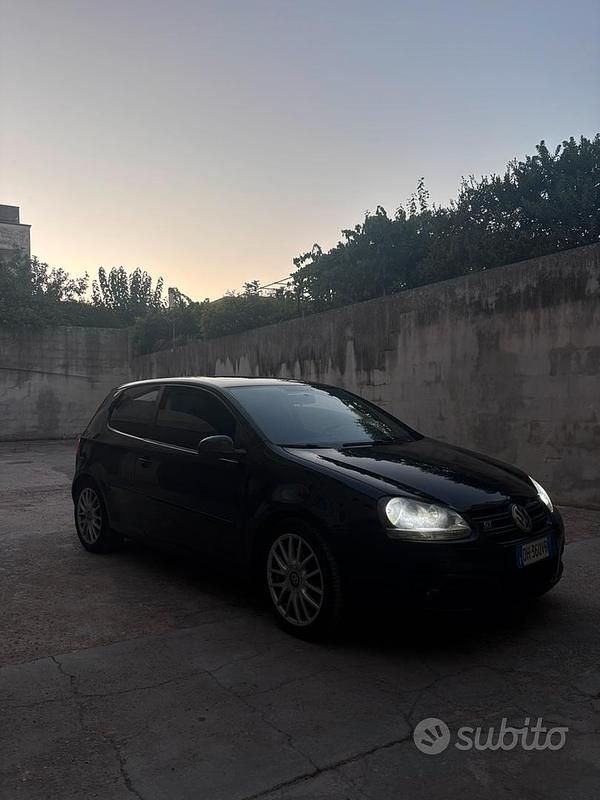Usata VW Golf 170 CV (125 kW) 2007 Nero Coupé