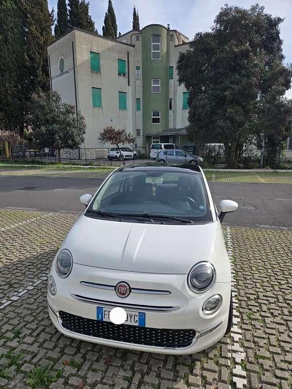 Usata Fiat 500 Lounge 69 CV (50 kW) 2016 Bianco Utilitaria