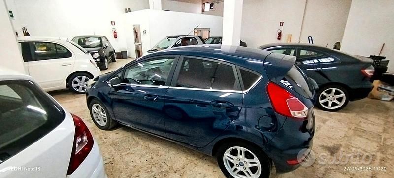 Usata Ford Fiesta Titanium 2014 Blu Utilitaria