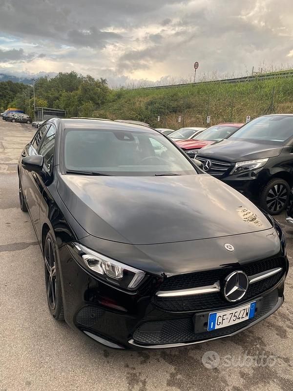 Usata Mercedes A180 Edition 136 CV (100 kW) 2021 Nero Berlina