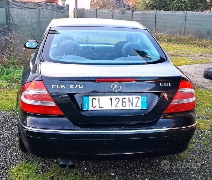 Usata Mercedes CLK270 Avantgarde 2004 Nero Berlina