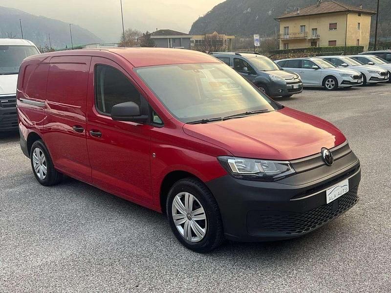 Usata VW Caddy Maxi Business 102 CV (75 kW) 2024 Rosso Monovolume