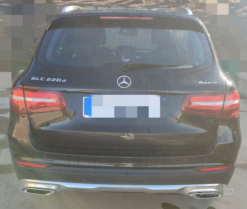 Usata Mercedes GLC220 170 CV (125 kW) 2018 Nero SUV
