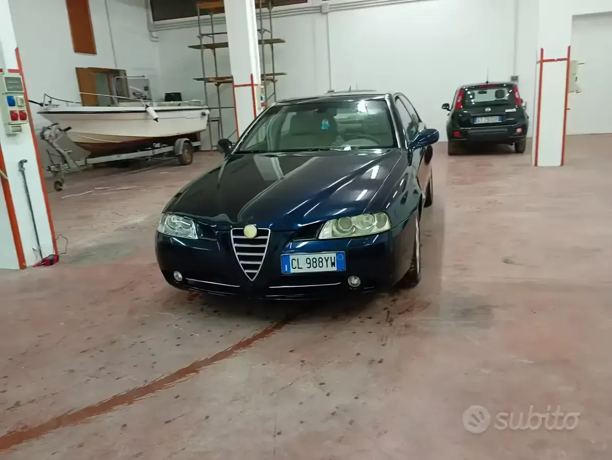 Occasion Alfa Romeo 166 Progression 150 PK (110 kW) 2004 Blauw Sedan