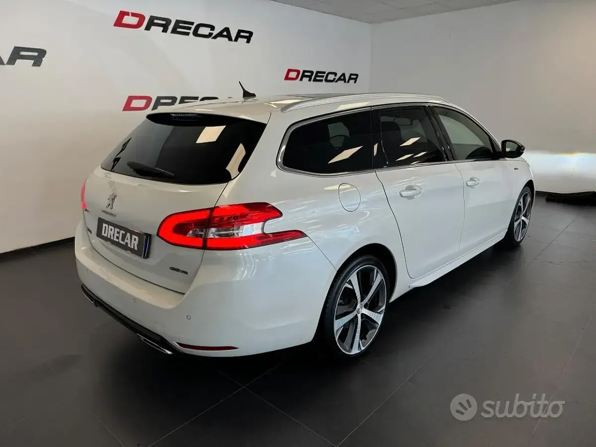 Usata Peugeot 308 GT-line 120 CV (88 kW) 2016 Bianco Station wagon
