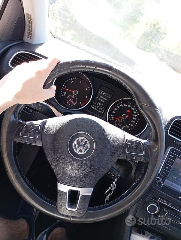 Usata VW Golf VI 140 CV (102 kW) 2010 Grigio Utilitaria