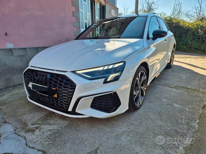 Usata Audi A3 S-Line 2022 Bianco Berlina