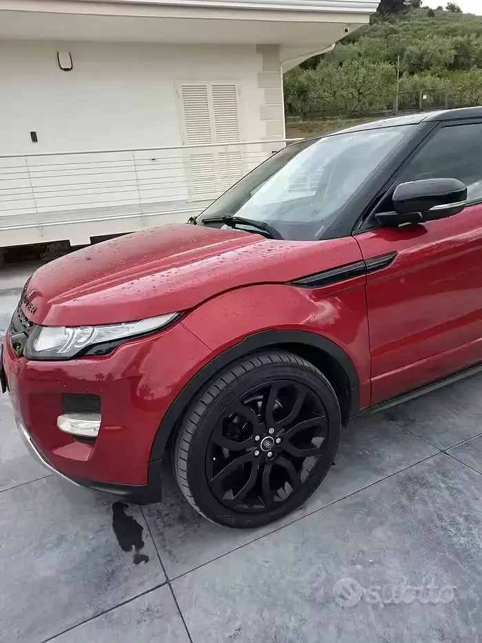 Usata Land Rover Range Rover evoque 150 CV (110 kW) 2013 Nero SUV