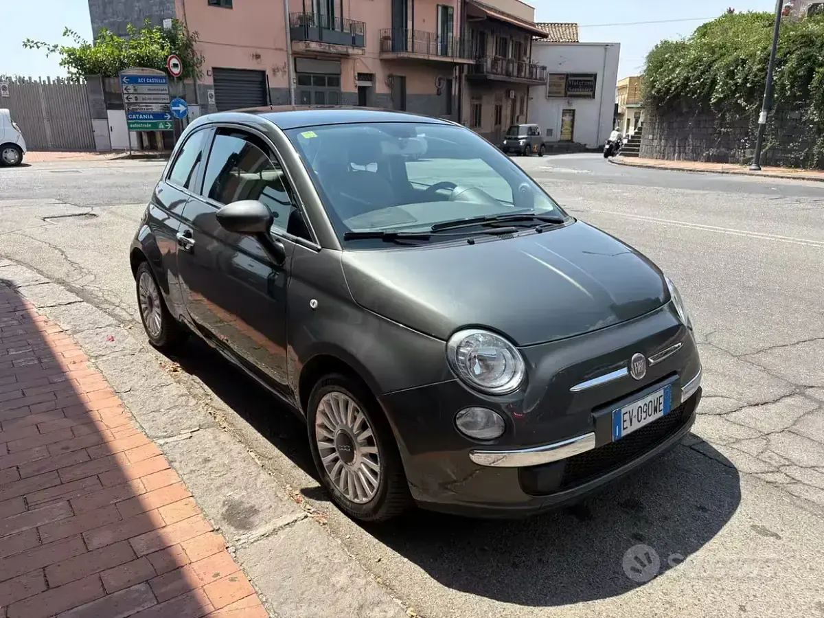 Usata Fiat 500 Lounge 69 CV (50 kW) 2014 Grigio Berlina