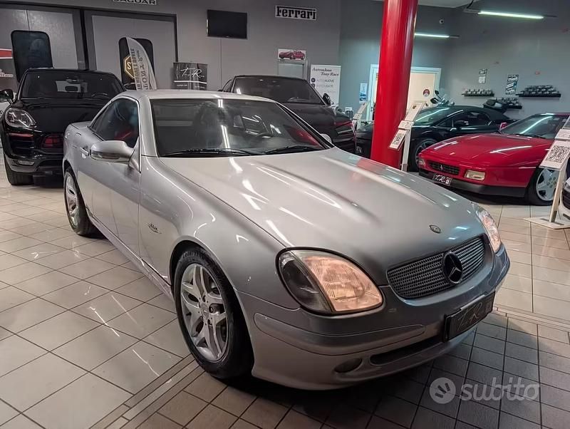 Usata Mercedes SLK200 Edition 222 CV (163 kW) 2005 Grigio Cabrio