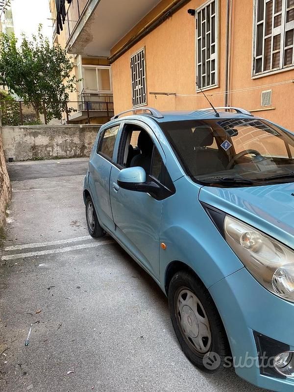 Usata Chevrolet Spark 2010 Blu Utilitaria