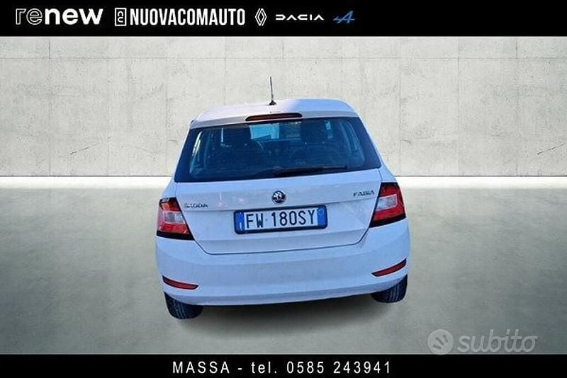 Usata Skoda Fabia Design Edition 75 CV (55 kW) 2019 Bianco Berlina