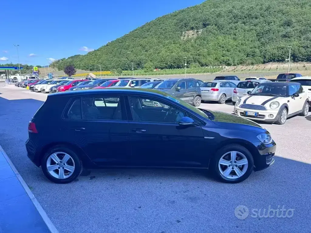 Usata VW Golf VII Highline 110 CV (80 kW) 2015 Nero Berlina