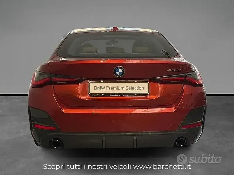 Usata BMW 430 Gran Coupé M Sport 245 CV (180 kW) 2022 Arancione Coupé