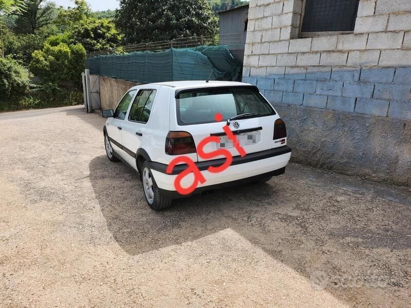 Usata VW Golf III 150 CV (110 kW) 1993 Bianco Berlina