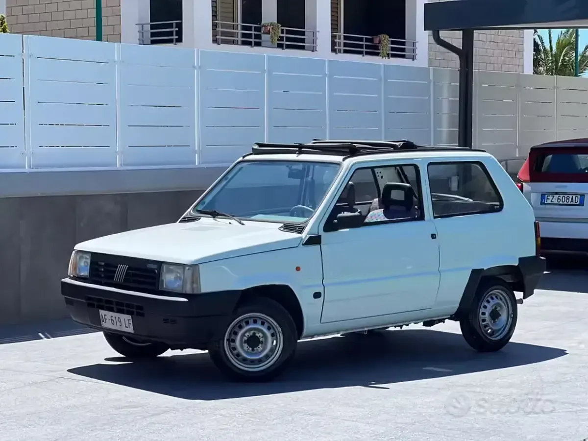 Usata Fiat Panda 39 CV (28 kW) 1996 Bianco Utilitaria