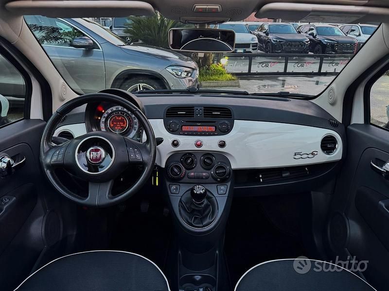 Usata Fiat 500C Pop Star 69 CV (50 kW) 2014 Bianco Cabrio