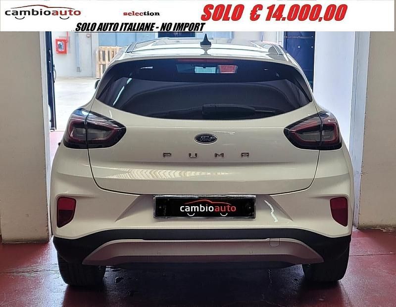 Usata Ford Puma Titanium 125 CV (91 kW) 2020 Bianco SUV