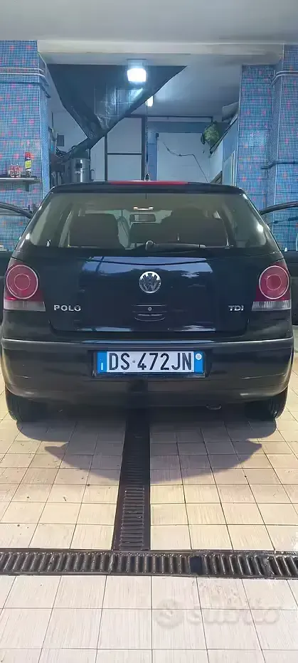 Usata VW Polo 69 CV (50 kW) 2009 Nero Utilitaria