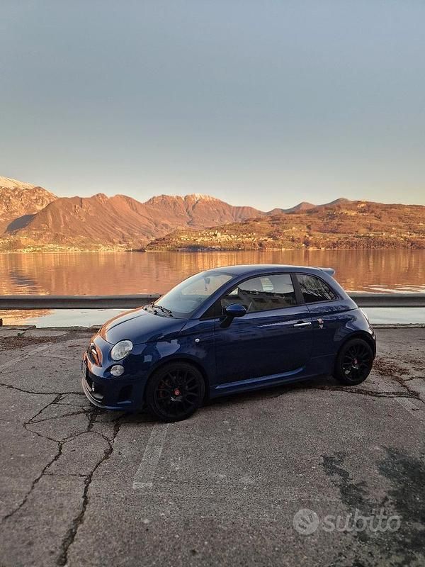 Usata Abarth 595 2016 Blu Utilitaria