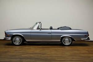 Usata Mercedes 280 SE 200 CV (147 kW) 1970 Blu Cabrio