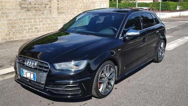 Usata Audi S3 S-Line 300 CV (220 kW) 2014 Nero Berlina