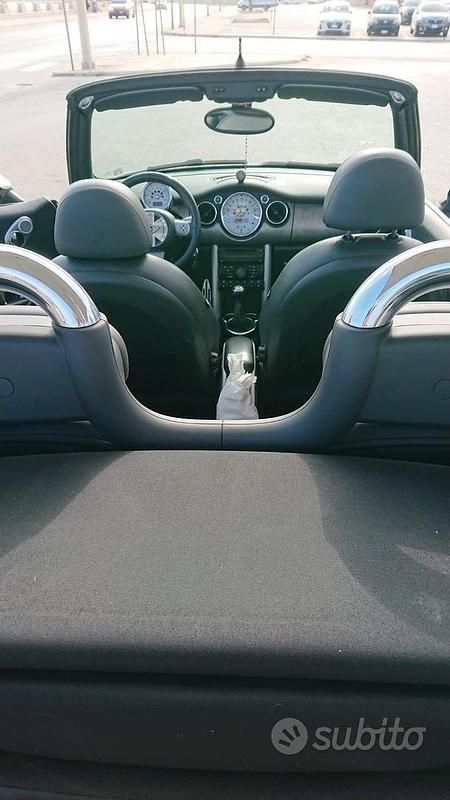 Usata Mini Cooper S Cabriolet 170 CV (125 kW) 2007 Nero Cabrio