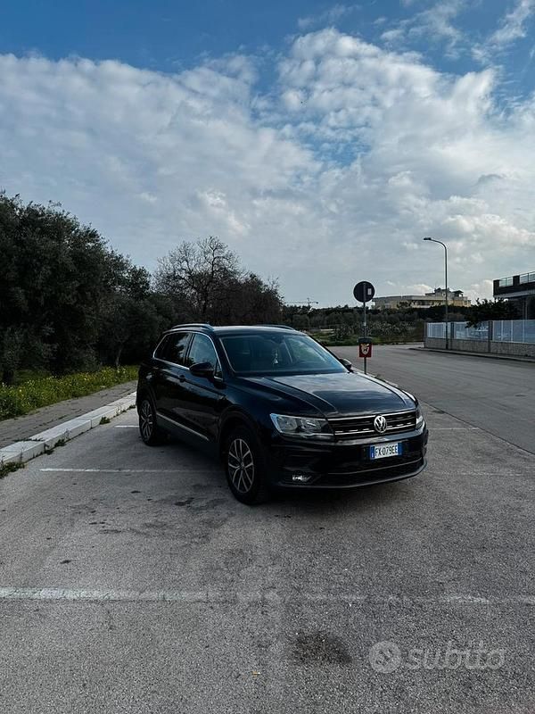 Usata VW Tiguan 150 CV (110 kW) 2019 Nero SUV