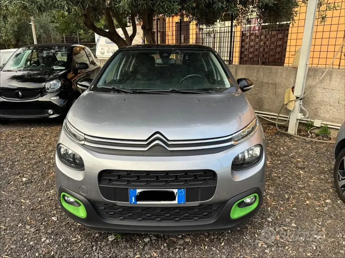 Usata Citroën C3 PureTech 83 CV (61 kW) 2019 Grigio Utilitaria