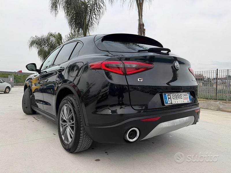 Usata Alfa Romeo Stelvio 210 CV (154 kW) 2018 Nero SUV