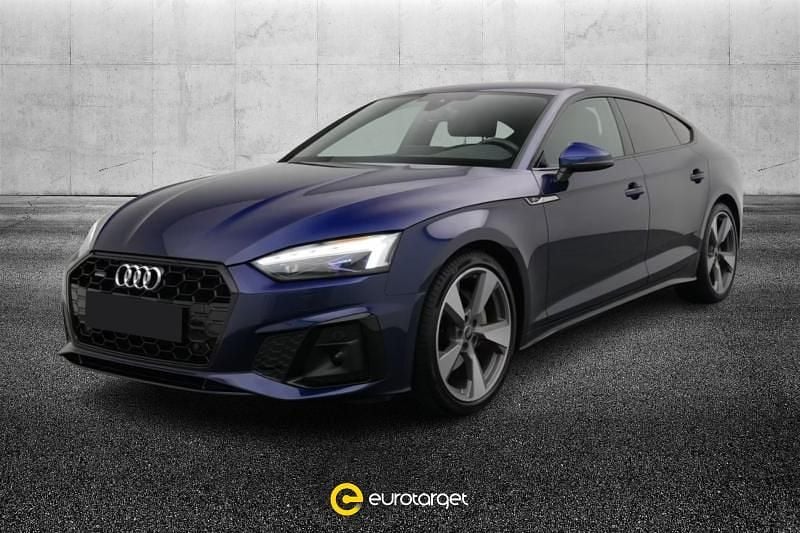 Usata Audi A5 S-Line 204 CV (150 kW) 2022 Blu metallizzato Coupé