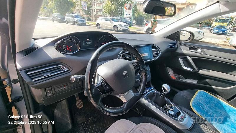 Usata Peugeot 308 Allure 131 CV (96 kW) 2018 Grigio Berlina