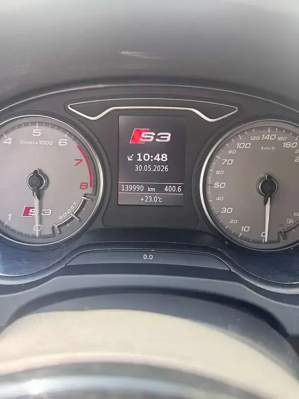 Usata Audi S3 300 CV (220 kW) 2014 Bianco Berlina
