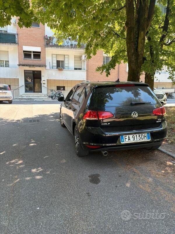 Usata VW Golf VII 115 CV (84 kW) 2015 Nero Berlina