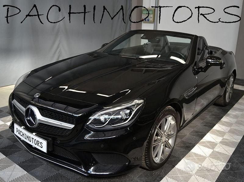 Nero Usata 2019 Mercedes SLC180 Cabrio | 35.990 € - Immagine 1/4