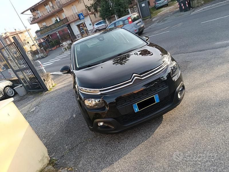 Usata Citroën C3 PureTech 82 CV (60 kW) 2018 Nero Utilitaria