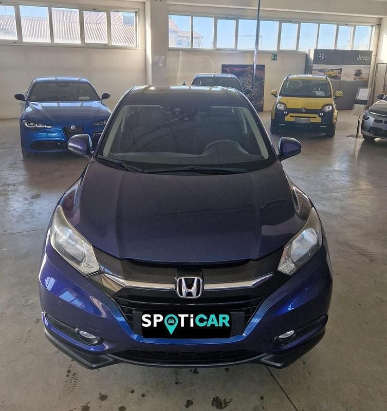 Usata Honda HR-V Elegance 131 CV (96 kW) 2018 Blu/azzurro SUV